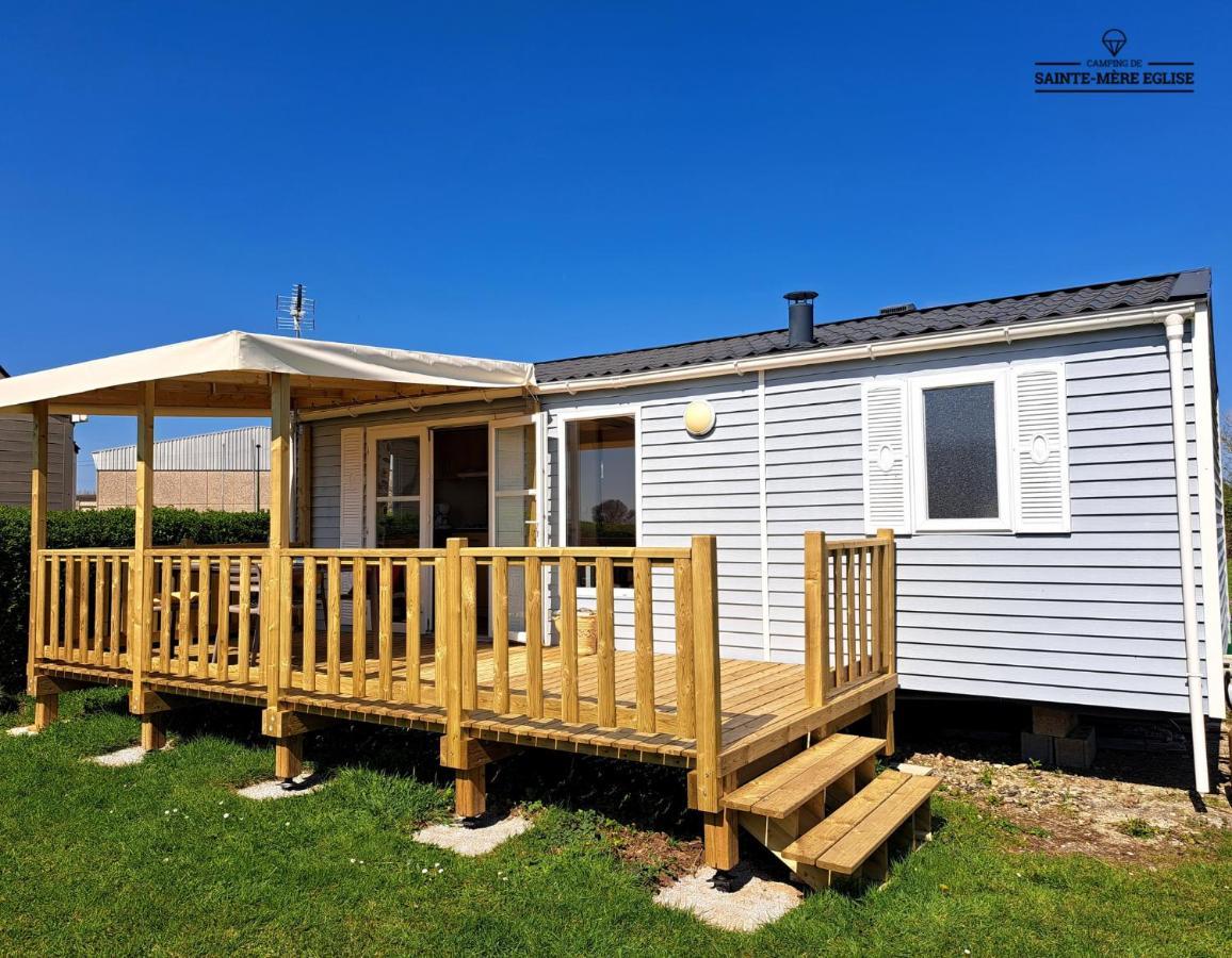 Camping Sainte Mere Eglise Exterior foto
