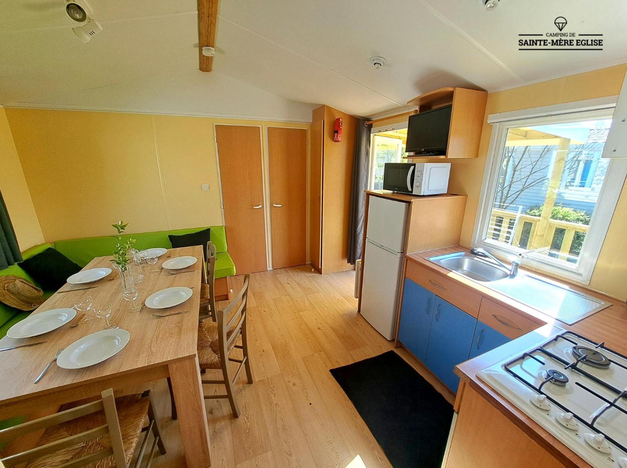 Camping Sainte Mere Eglise Exterior foto